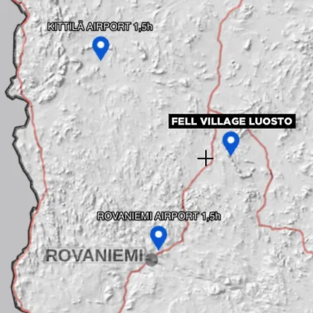 Semesterbostad Fell Village 8 With A Mountain View, Fireplace, Sauna, Kitchen